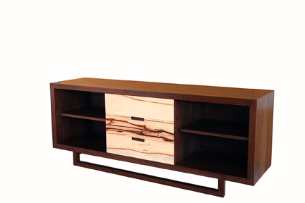 Toto cabinet with tamarind wood drawers