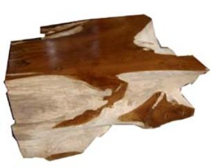 Teak Root Coffee Table made from recycled wood